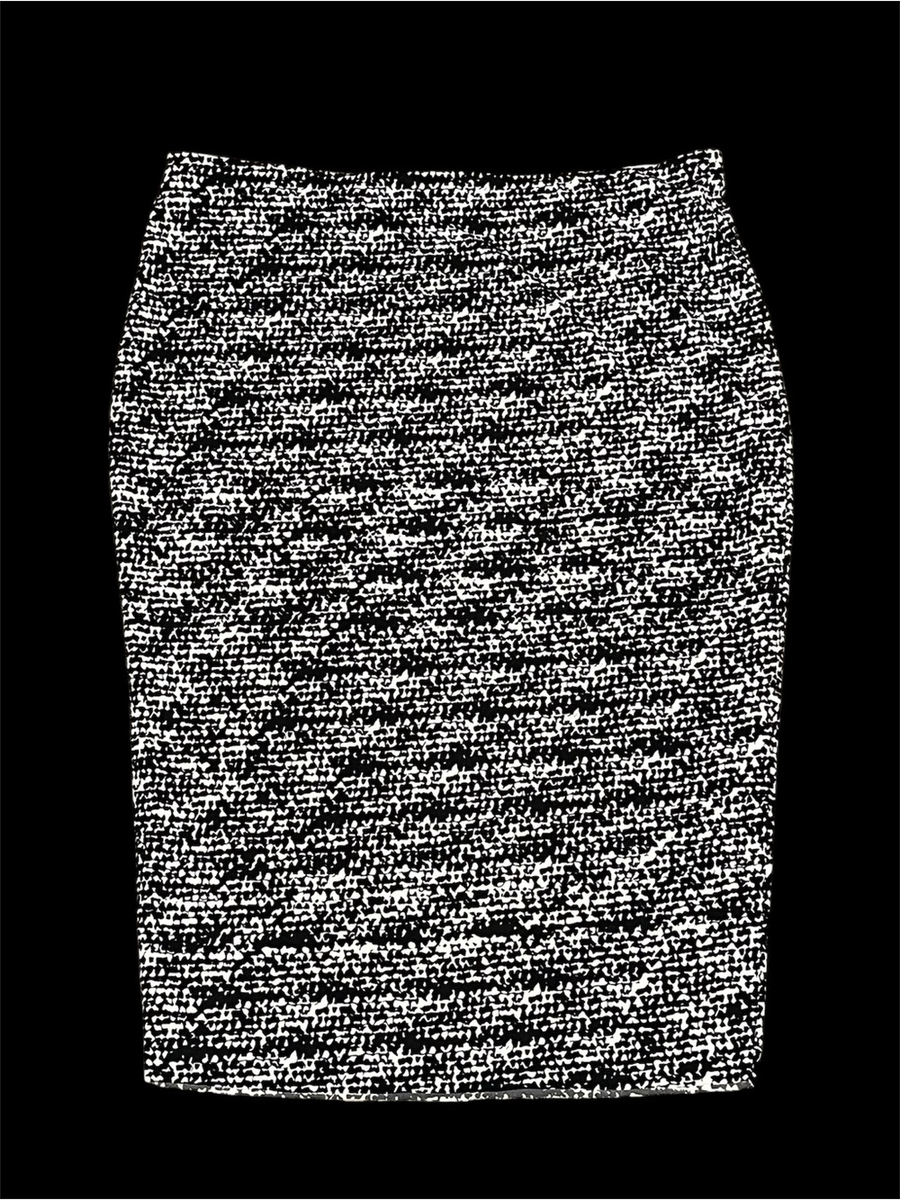 Vince Camuto Size M Black and White Pencil Skirt.